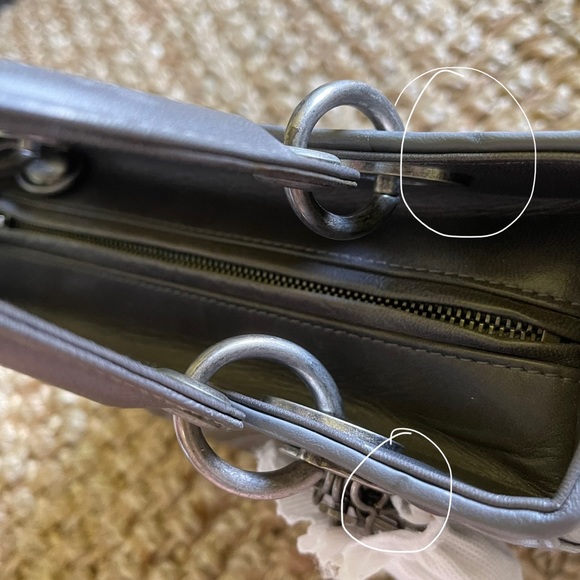 RARE ❤️ Dior Fish Scale Odyssey “Lady Dior” Bag - Picture 11 of 12